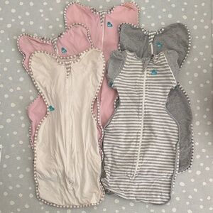 Baby Arms Up Swaddle / Sleep Sack Bundle - Love to Dream Medium